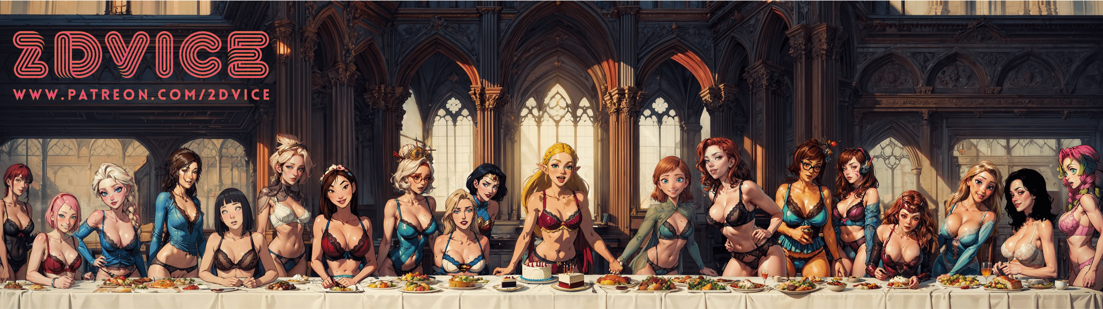 The Lewd Last Supper