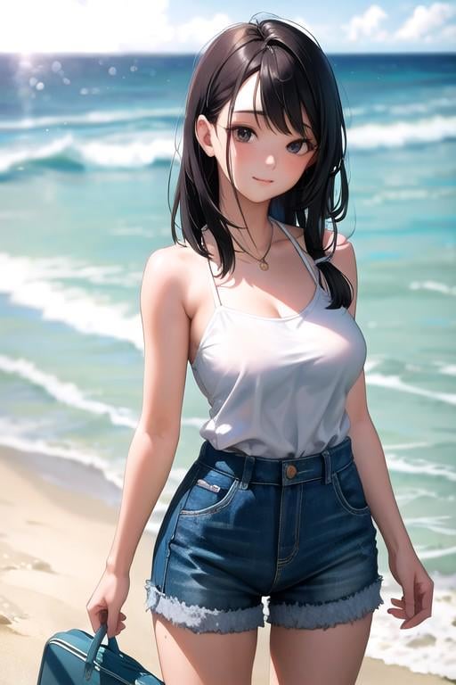 Girl on the beach