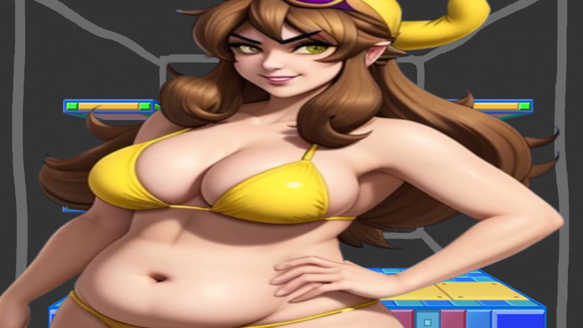 AI Porn – ai generated fat girl genderbend genderswap super mario bros.