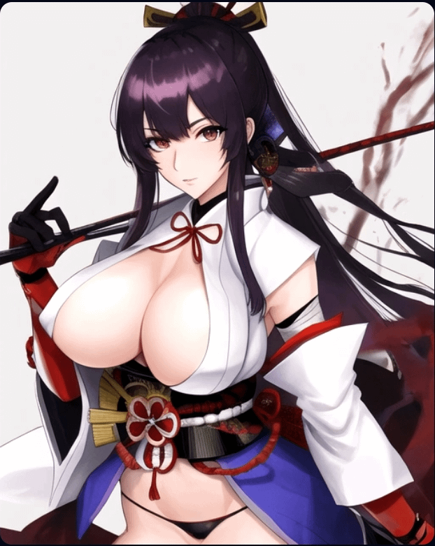 A samurai girl