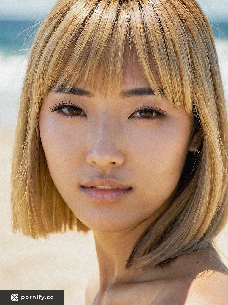 Get lost in the beauty of this angry asian teen on the beach from behind | Pornify –  AI Porn