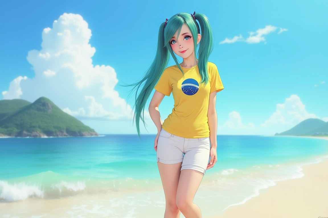 AI Porn – ai generated brazilian miku fanart miku hatsune motfrait tagme