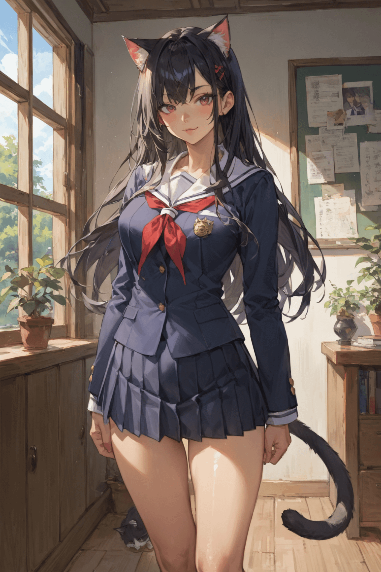 Neko school Girl