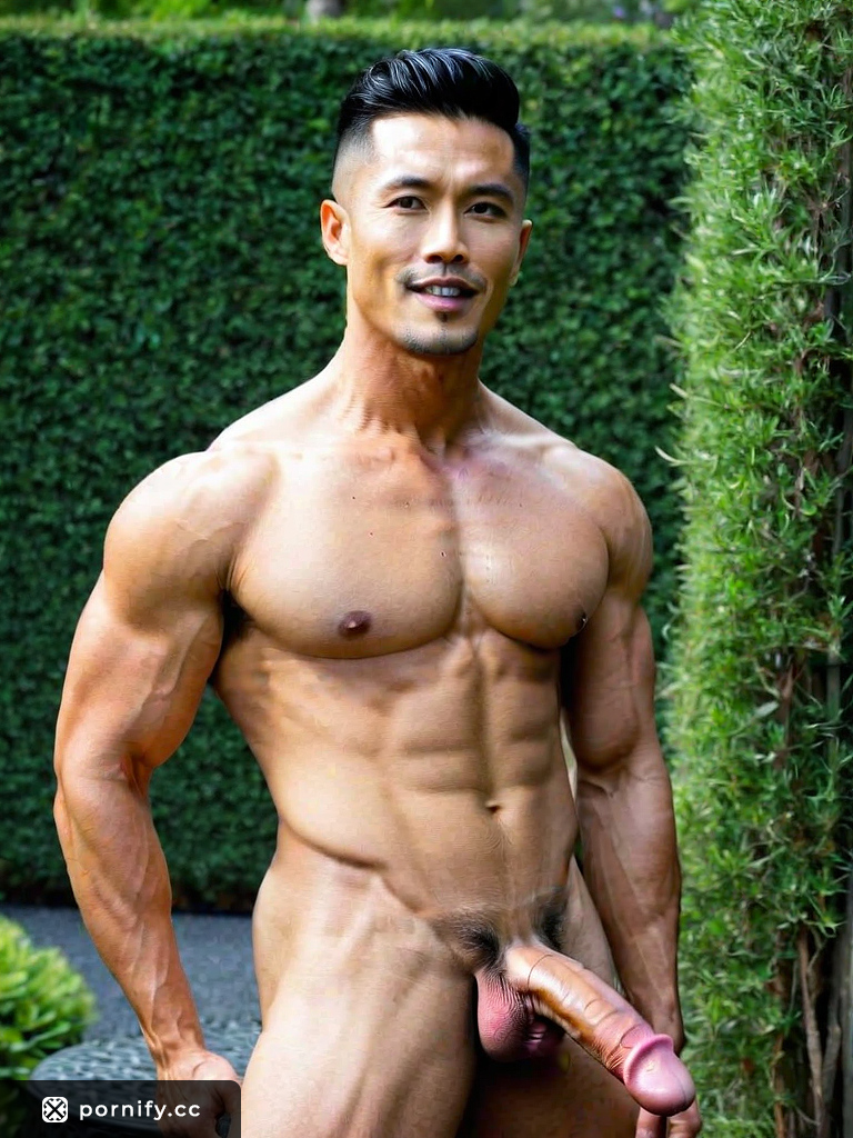 Hot Asian Muscle Guy with Small Penis Working Out Outdoors – Sexiest Pornstar of the Year | Pornify –  AI Porn