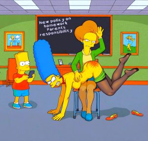 AI Porn – ai generated ass bart simpson breasts edna krabappel erect