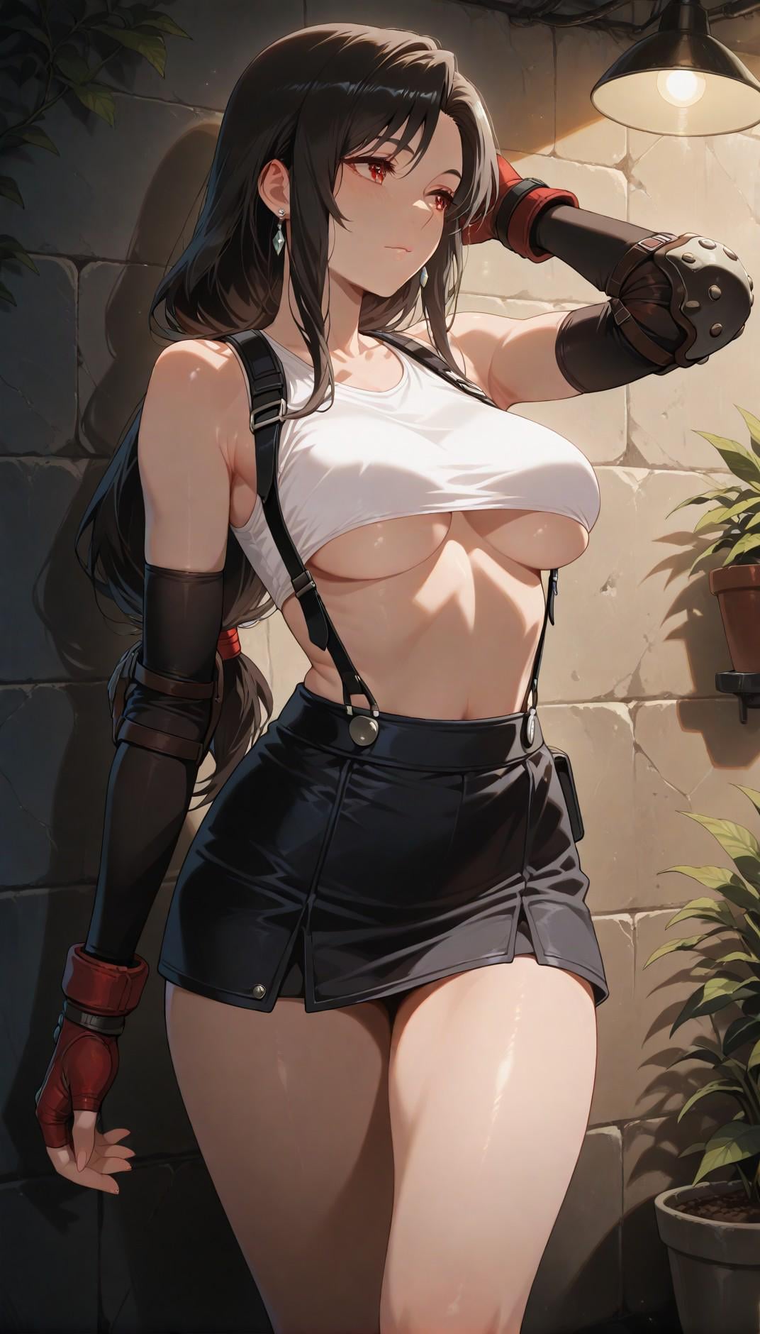 Tifa’s Underboob (Generated on Yodayo AI)