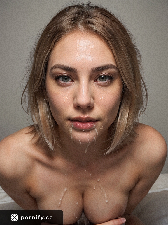 Blonde teen girl with small round tits, short hair and grey eyes. | – Free AI Porn Generator